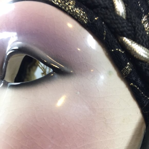 Clay Art Ceramic Decorative, Collectible Face Wall Mask - Picture 12 of 16